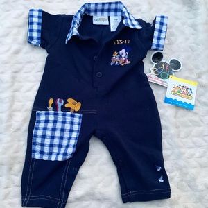 Disney Babies vintage one piece Mickey suit
